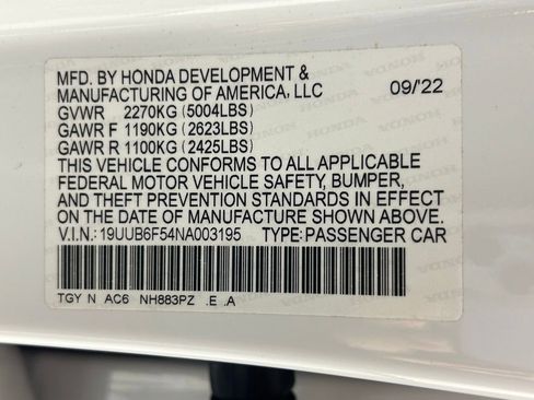 Used 2022 Acura TLX A-Spec Package image 38