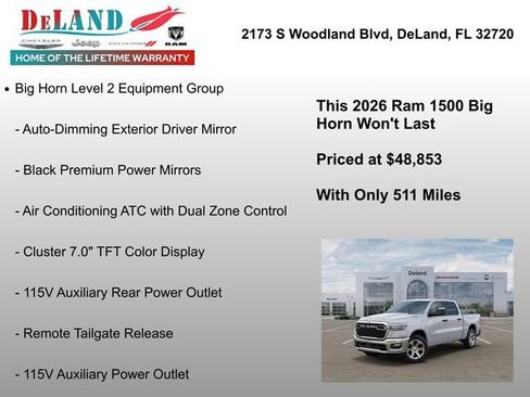 New 2026 RAM 1500 Big Horn image 13