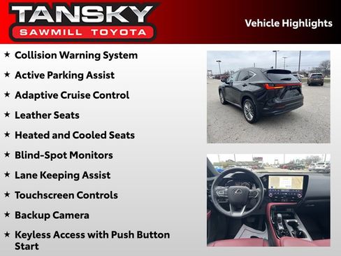 Used 2023 Lexus NX 350h AWD w/ Premium Package image 9