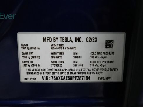 Used 2023 Tesla Model X AWD/4WD image 33