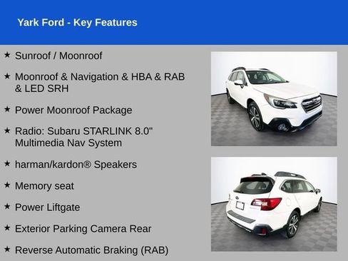 Used 2019 Subaru Outback 2.5i Limited AWD/4WD image 2