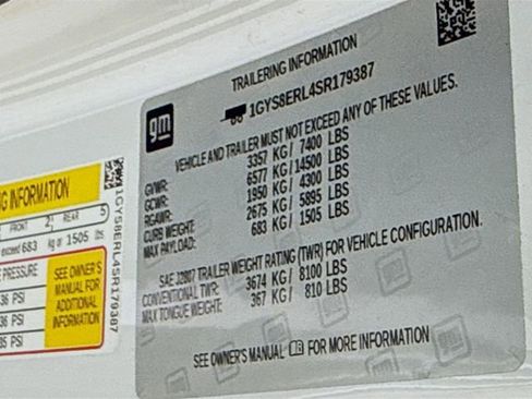 Used 2025 Cadillac Escalade Sport w/ LPO, ONYX Package image 35