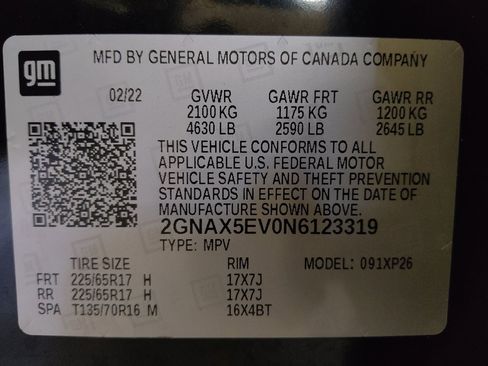 Used 2022 Chevrolet Equinox LS AWD/4WD image 33