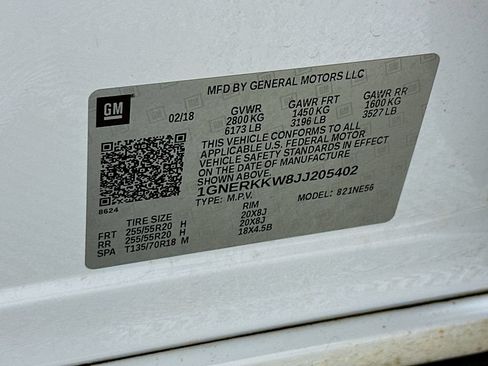 Used 2018 Chevrolet Traverse Premier w/ Driver Confidence II Package FWD image 27
