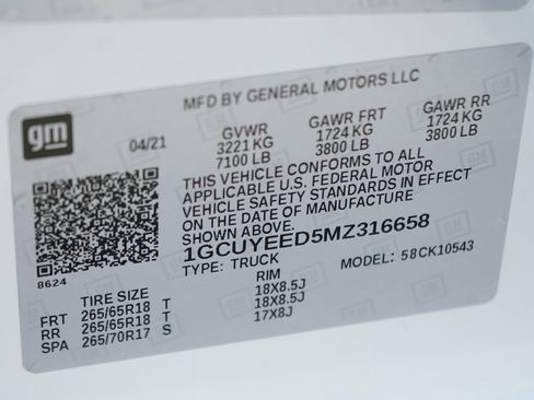 Used 2021 Chevrolet Silverado 1500 RST image 47