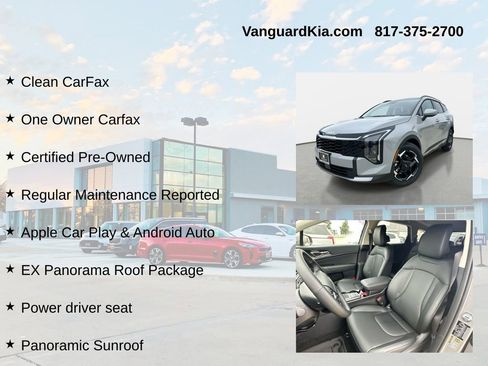Certified 2026 Kia Sportage EX w/ EX Panorama Roof Package image 6
