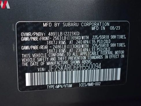 Used 2023 Subaru Forester Touring w/ Popular Package #2 AWD/4WD image 36