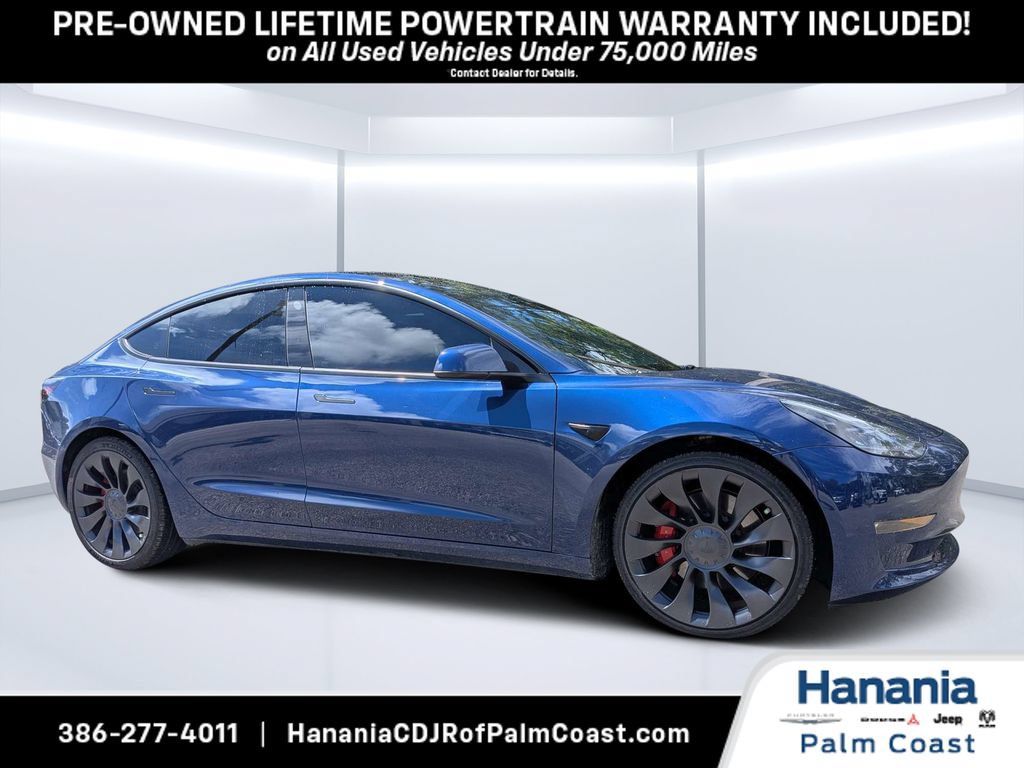 Used 2023 Tesla Model 3 Performance AWD/4WD image 1