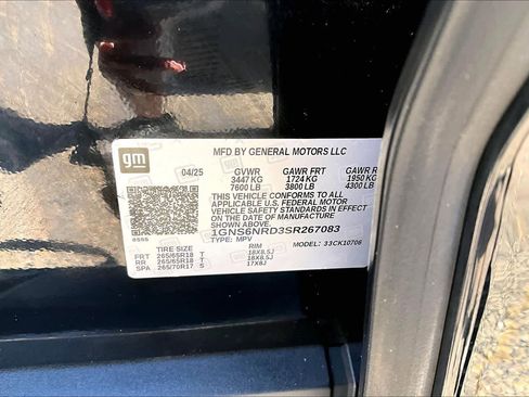 Used 2025 Chevrolet Tahoe LT AWD/4WD image 36