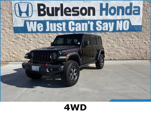 Used 2019 Jeep Wrangler Unlimited Rubicon w/ LED Lighting Group image 1