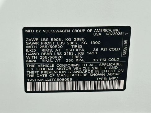 Certified 2026 Volkswagen Atlas SE AWD/4WD image 16
