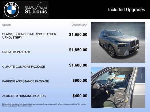 Used 2024 BMW X7 xDrive40i AWD/4WD image 2