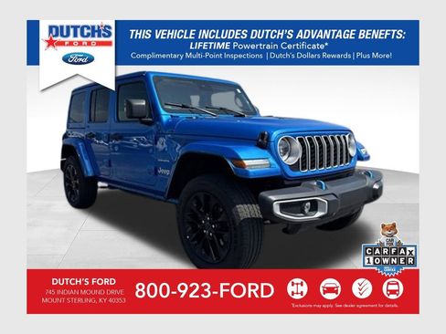 Used 2024 Jeep Wrangler Unlimited Sahara AWD/4WD image 1