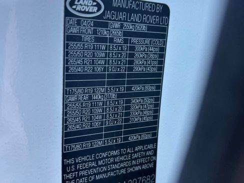 Used 2025 Land Rover Range Rover Velar Dynamic SE AWD/4WD image 46