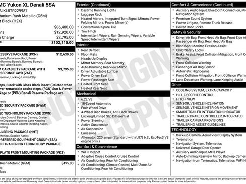 New 2026 GMC Yukon XL Denali w/ Denali Reserve Package image 6