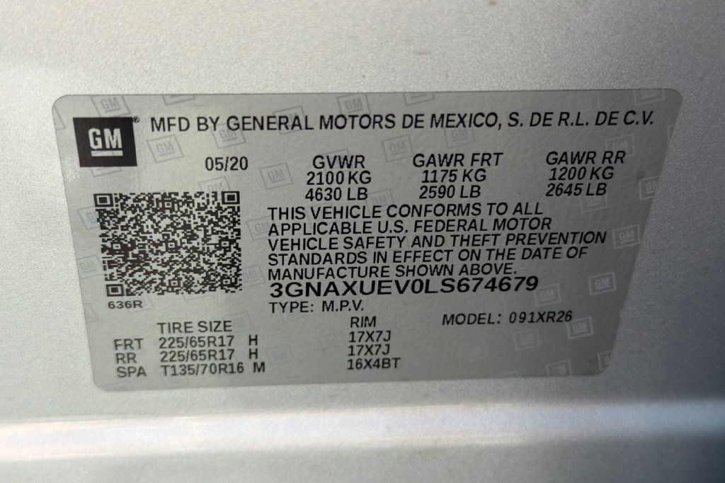 Used 2020 Chevrolet Equinox LT AWD/4WD image 25
