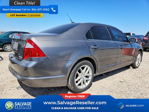 Used 2012 Ford Fusion SEL FWD image 4