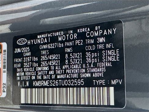 New 2026 Hyundai Palisade Calligraphy image 20