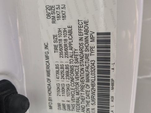 Used 2020 Honda CR-V EX-L image 32