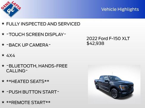 Certified 2022 Ford F150 XLT w/ Equipment Group 302A High AWD/4WD image 32