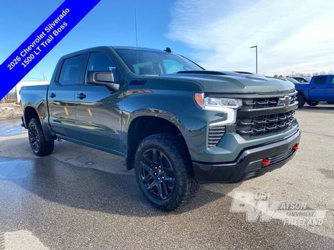 New 2026 Chevrolet Silverado 1500 LT Trail Boss w/ LPO, Dark Essentials Package image 7