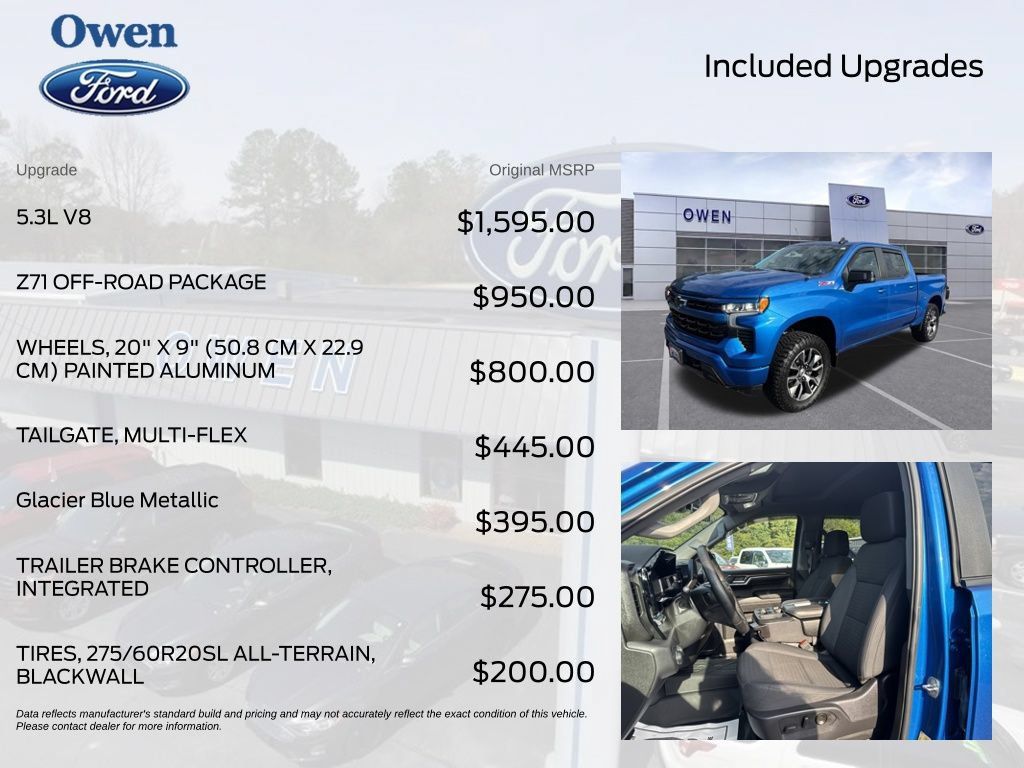 Used 2024 Chevrolet Silverado 1500 RST w/ Z71 Off-Road Package AWD/4WD image 4