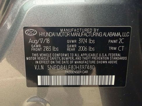 Used 2018 Hyundai Elantra Value Edition w/ Cargo Package image 8