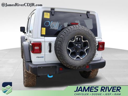 Used 2023 Jeep Wrangler Unlimited Rubicon 4xe w/ Steel Bumper Group AWD/4WD image 16