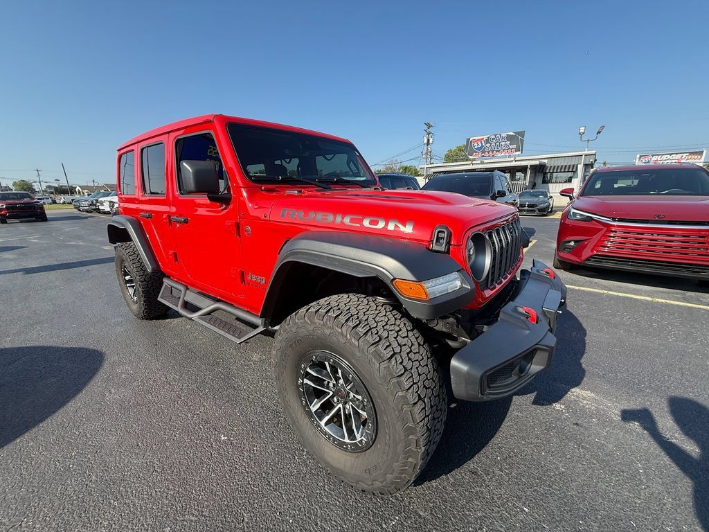 Used 2025 Jeep Wrangler Unlimited Rubicon w/ XTREMEE 35" Tire Package AWD/4WD image 1