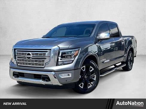 Used 2023 Nissan Titan Platinum Reserve w/ Moonroof Package RWD image 1