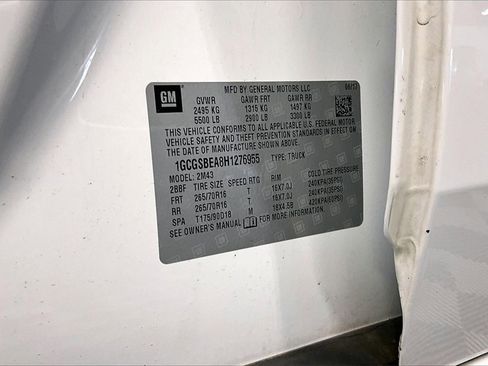 Used 2017 Chevrolet Colorado W/T w/ WT Convenience Package image 32