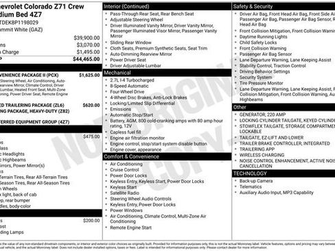 Used 2023 Chevrolet Colorado Z71 w/ Z71 Convenience Package 2 AWD/4WD image 6