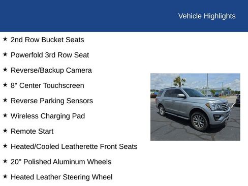 Used 2020 Ford Expedition XLT w/ Equipment Group 202A RWD image 7