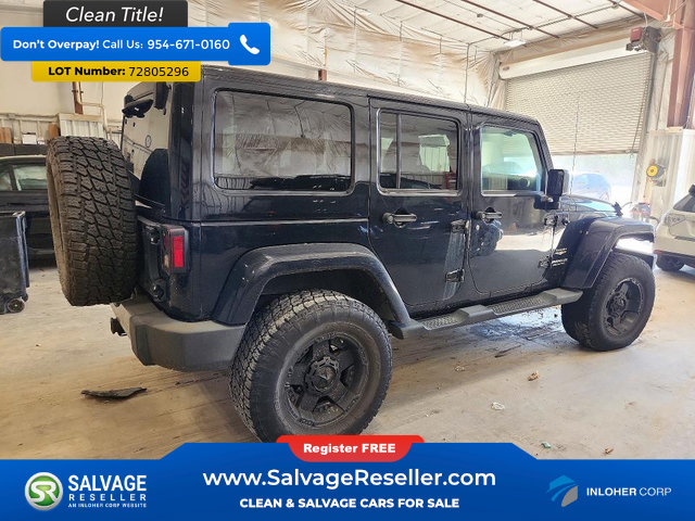 Used 2012 Jeep Wrangler Unlimited Sahara w/ Dual Top Group AWD/4WD image 4