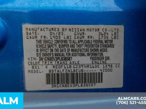 Used 2023 Nissan Versa SV image 28