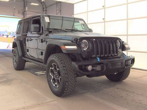 Used 2023 Jeep Wrangler Unlimited Rubicon 4xe w/ Steel Bumper Group image 3