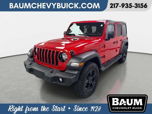 Used 2022 Jeep Wrangler Unlimited Sport AWD/4WD image 1