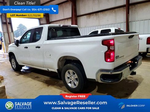 Used 2021 Chevrolet Silverado 1500 W/T w/ WT Value Package RWD image 3