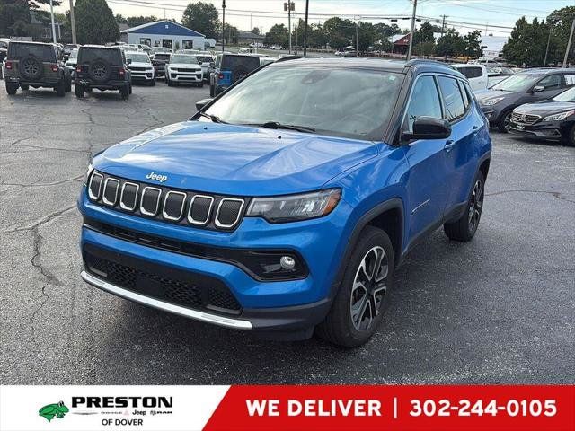 Certified 2022 Jeep Compass Limited AWD/4WD image 1