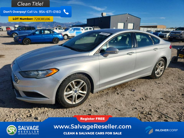 Used 2018 Ford Fusion SE FWD image 1