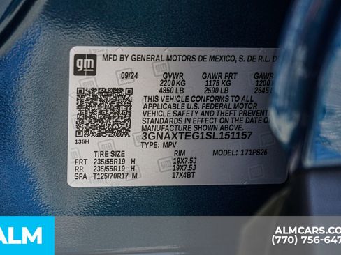 Used 2025 Chevrolet Equinox RS w/ Safety and Technology Package image 66