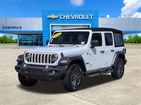 Used 2024 Jeep Wrangler Unlimited Sport image 2