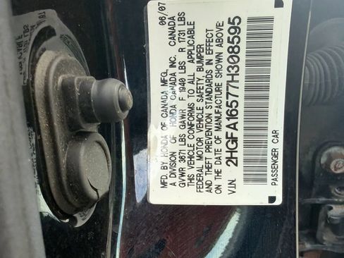 Used 2007 Honda Civic LX image 30