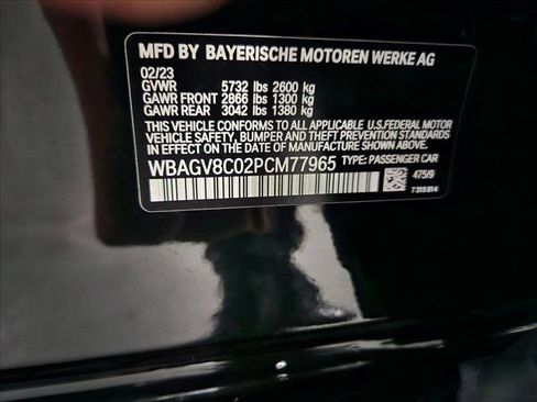 Certified 2023 BMW M850i Gran Coupe xDrive w/ M Sport Professional Package image 25