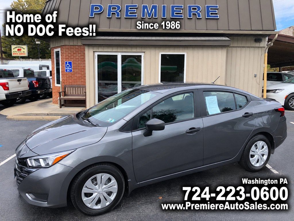 Used 2024 Nissan Versa S w/ Trunk Package FWD image 1