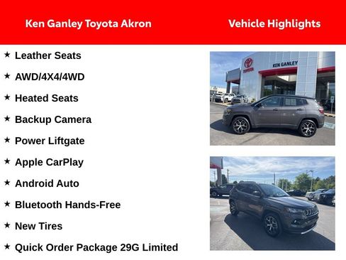 Used 2024 Jeep Compass Limited AWD/4WD image 2