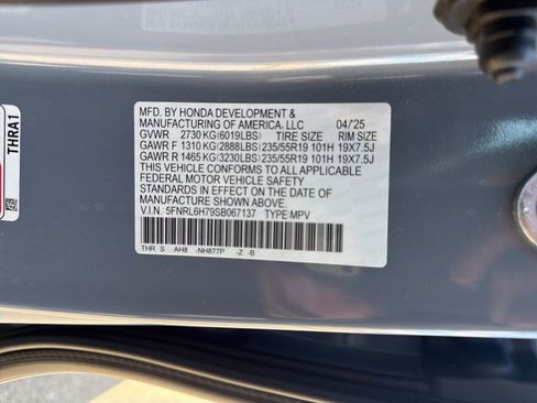 Used 2025 Honda Odyssey Sport-L image 30