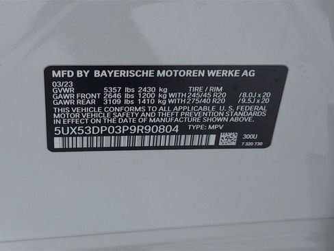 Used 2023 BMW X3 xDrive30i w/ M Sport Package AWD/4WD image 34