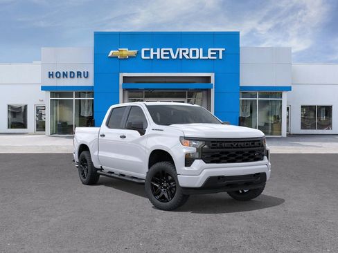 New 2026 Chevrolet Silverado 1500 Custom w/ Turbomax Blackout Package image 1
