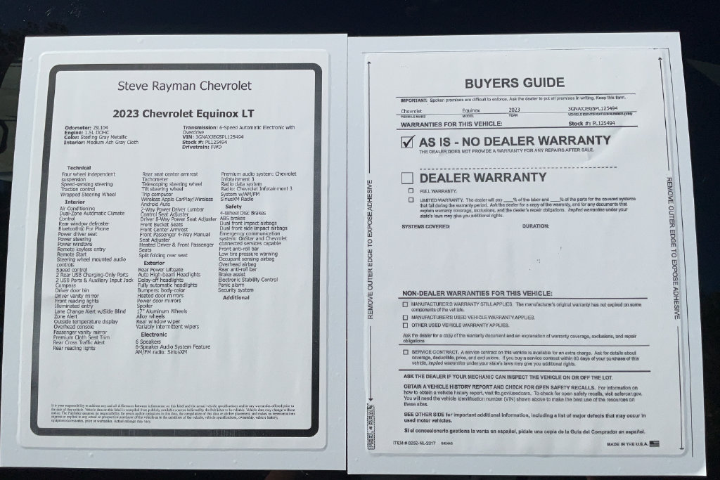 Used 2023 Chevrolet Equinox LT w/ Driver Convenience Package FWD image 24